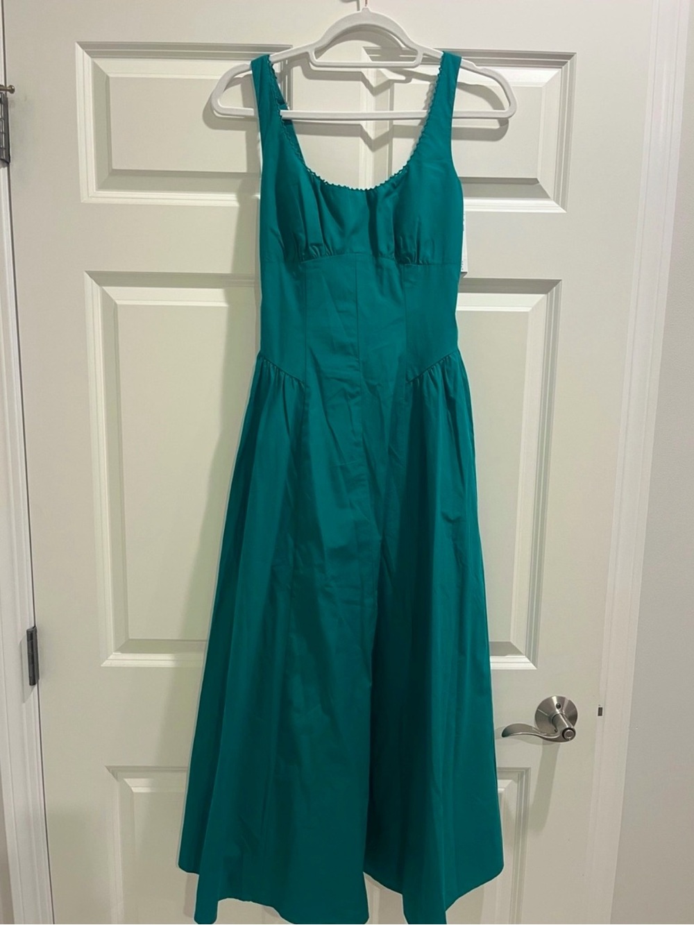 Abercrombie 100% Cotton A&F Bra-Free Dylan Midi Dress
